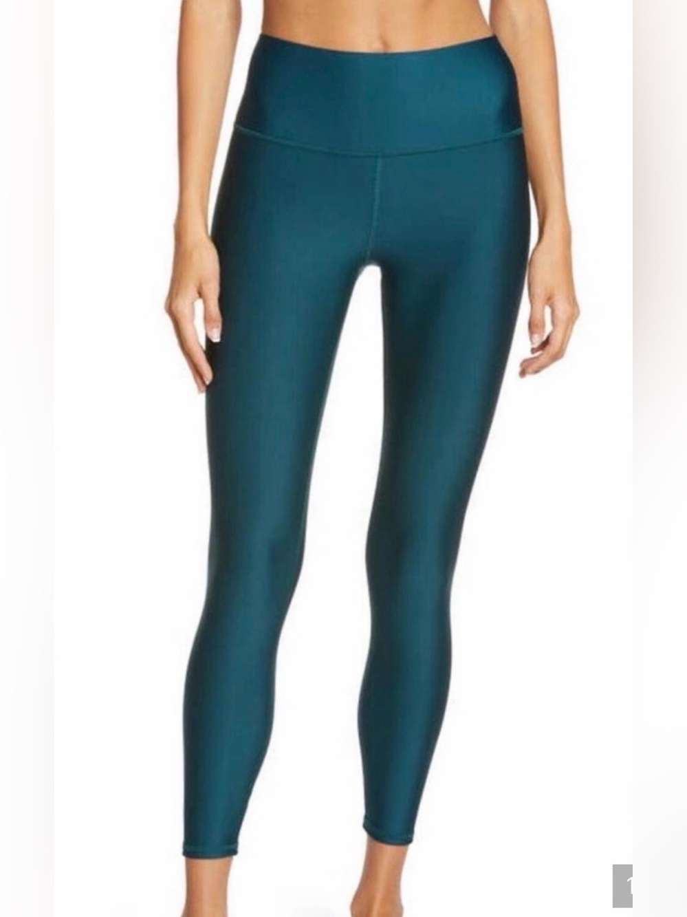 Alo Yoga sz M Air Lift High-Waist Athletic Leggings - Deep Teal